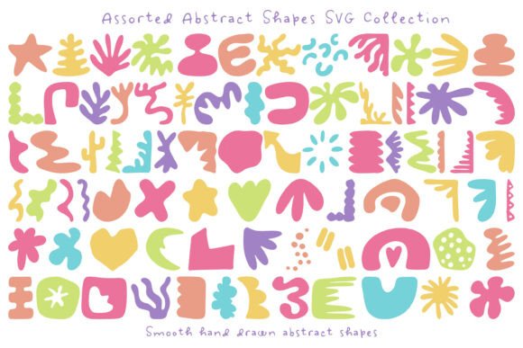 Download Hand Drawn Abstract Shapes SVG - Abstract shapes Collection