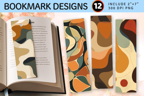 Download Earth Tones Abstract Shapes PNG Bookmark - Abstract shapes Collection