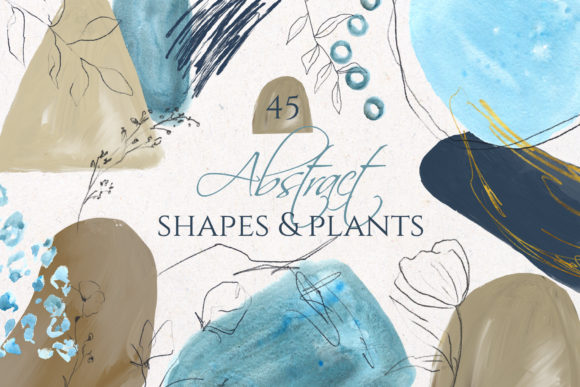 Download Modern Smooth Abstract Shapes - Abstract shapes Collection