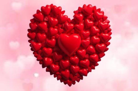 Download Valentine Heart Shape Illustrations - Illustrations Collection